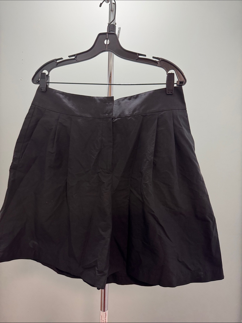 Lafayette 148 New York Black Pleated Shorts